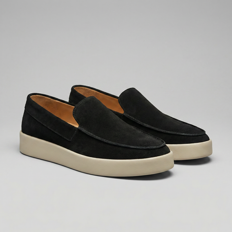 Herren Wildleder Loafer Mittlerer Stil