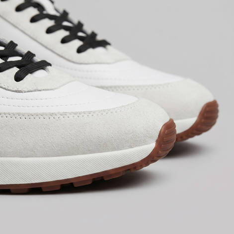 Herren Wildleder Panel Schnürschuhe