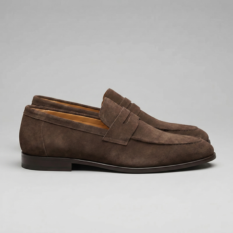 Herren Wildleder Penny Loafer