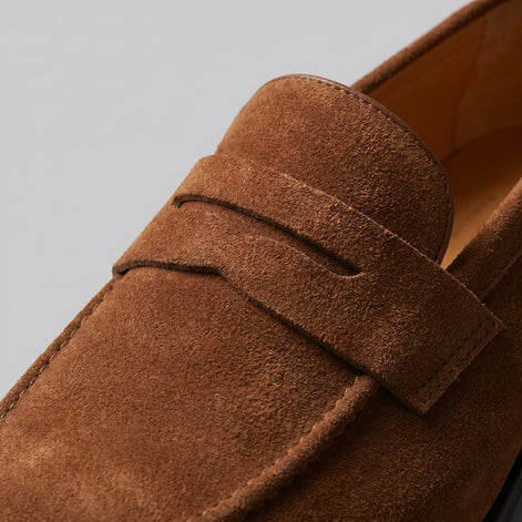 Herren Wildleder Penny Loafer
