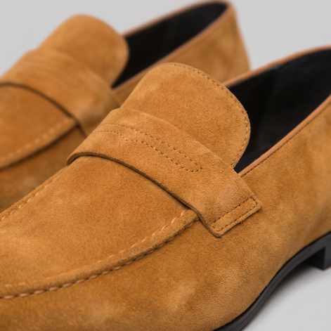 Herren Wildleder Penny Loafer