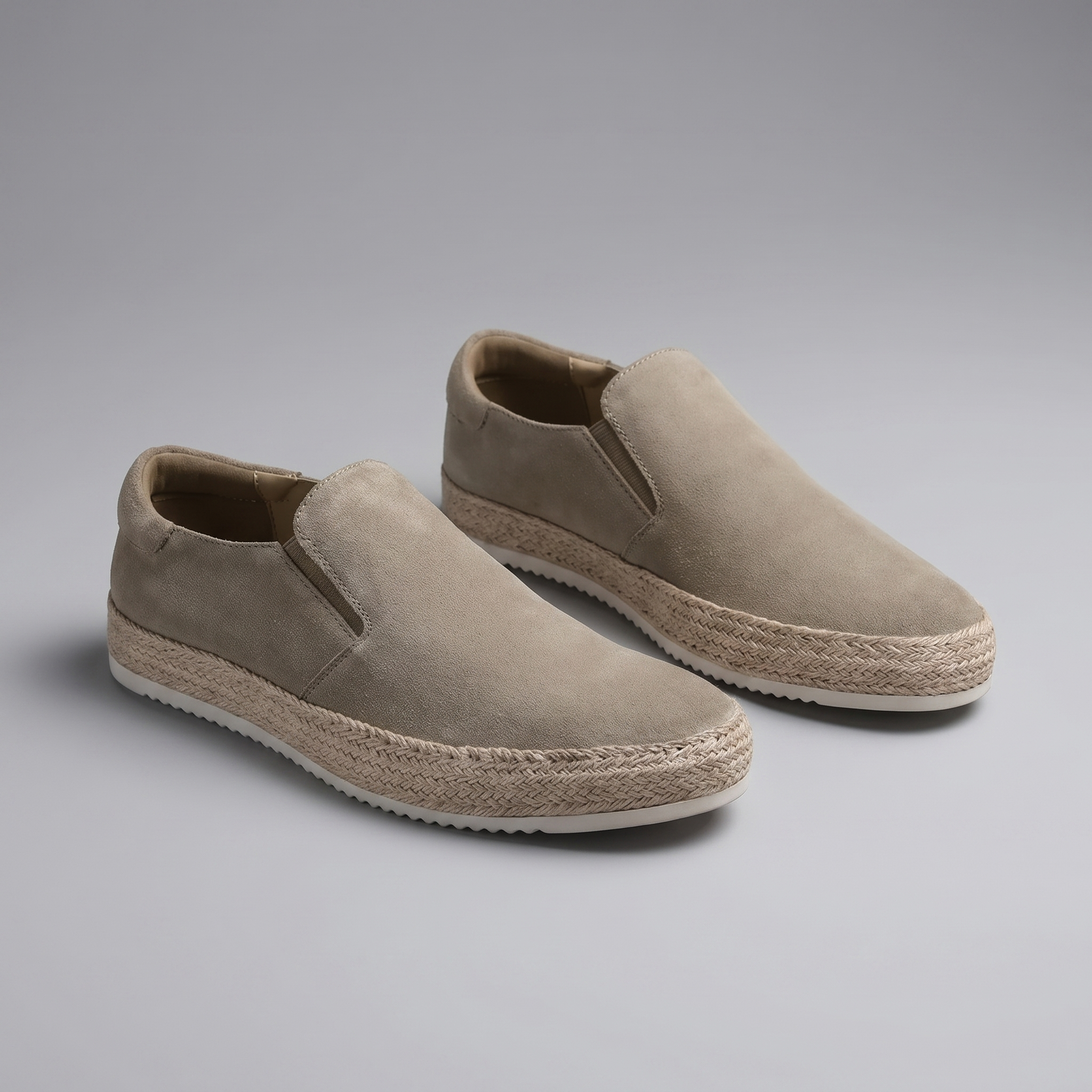 Herren Wildleder Slip-On Strandpantoletten