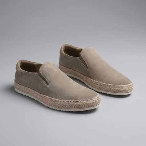 Herren Wildleder Slip-On Strandpantoletten
