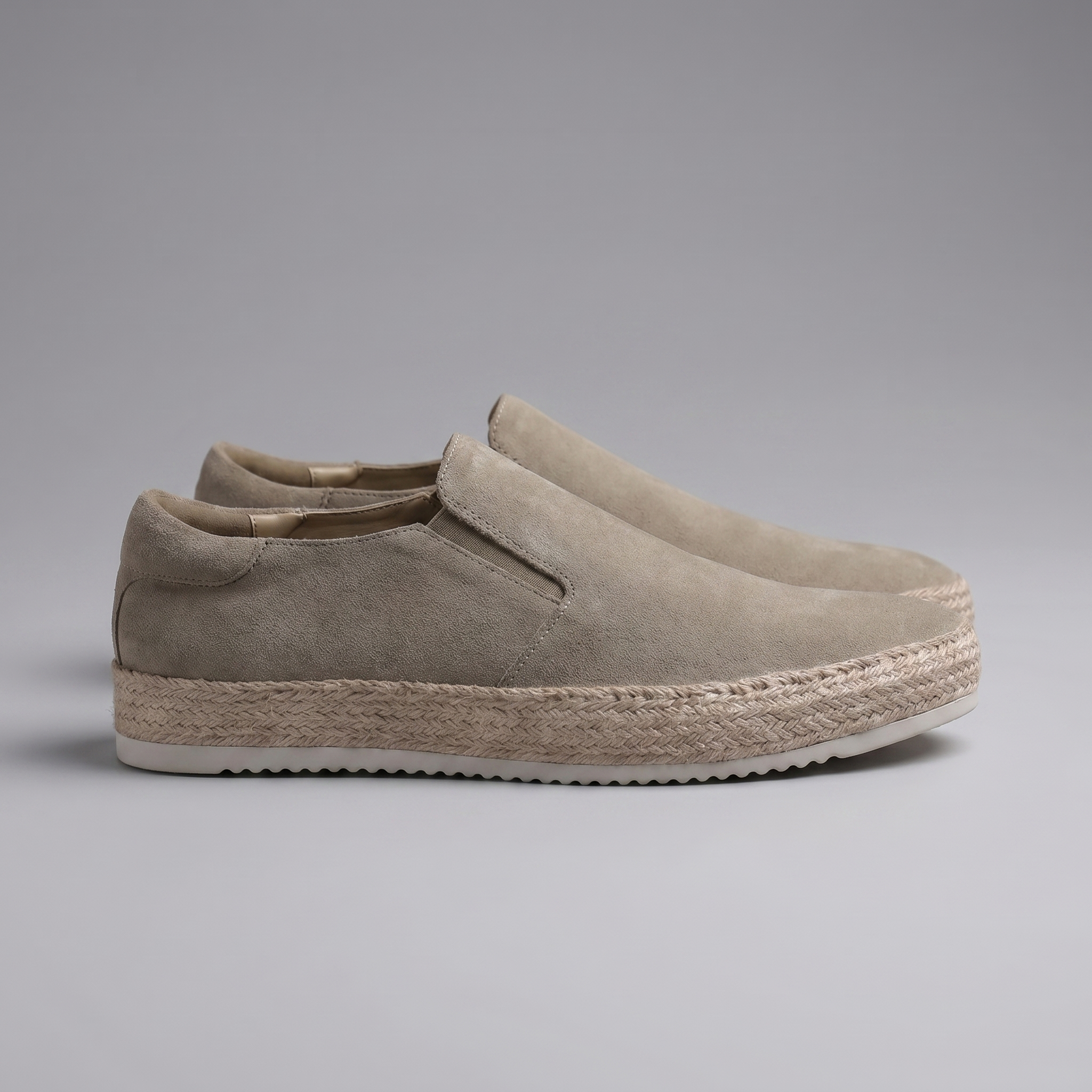 Herren Wildleder Slip-On Strandpantoletten