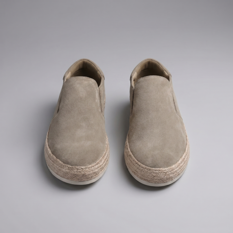 Herren Wildleder Slip-On Strandpantoletten
