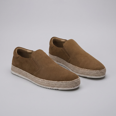 Herren Wildleder Slip-On Strandpantoletten