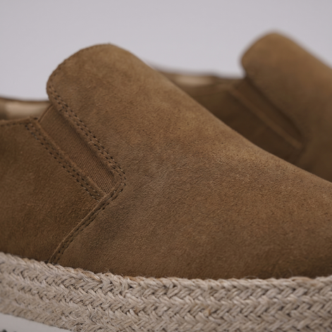 Herren Wildleder Slip-On Strandpantoletten