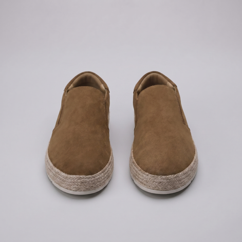 Herren Wildleder Slip-On Strandpantoletten