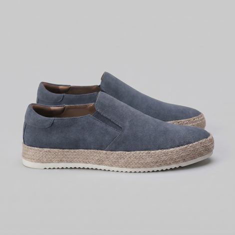 Herren Wildleder Slip-On Strandpantoletten