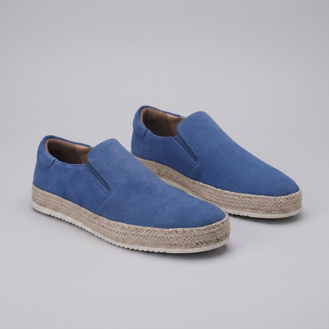 Herren Wildleder Slip-On Strandpantoletten