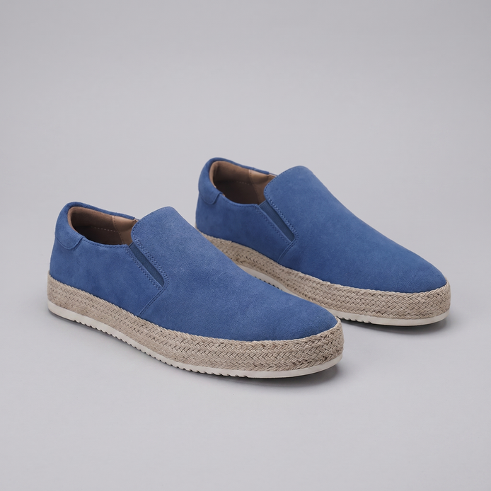 Herren Wildleder Slip-On Strandpantoletten