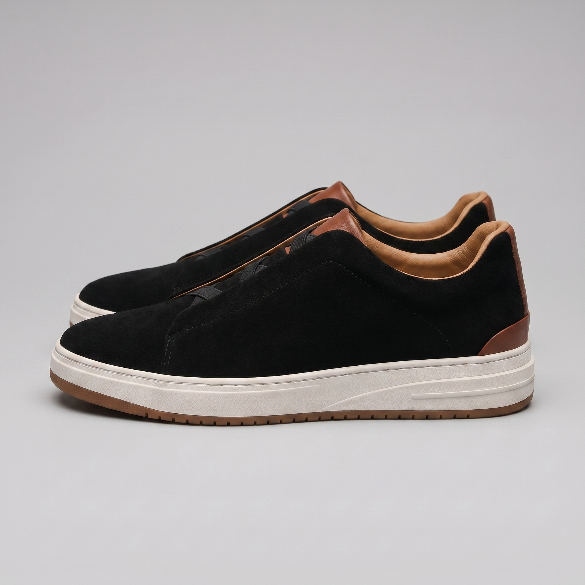 Herren Wildleder Slip-On Freizeitsneaker