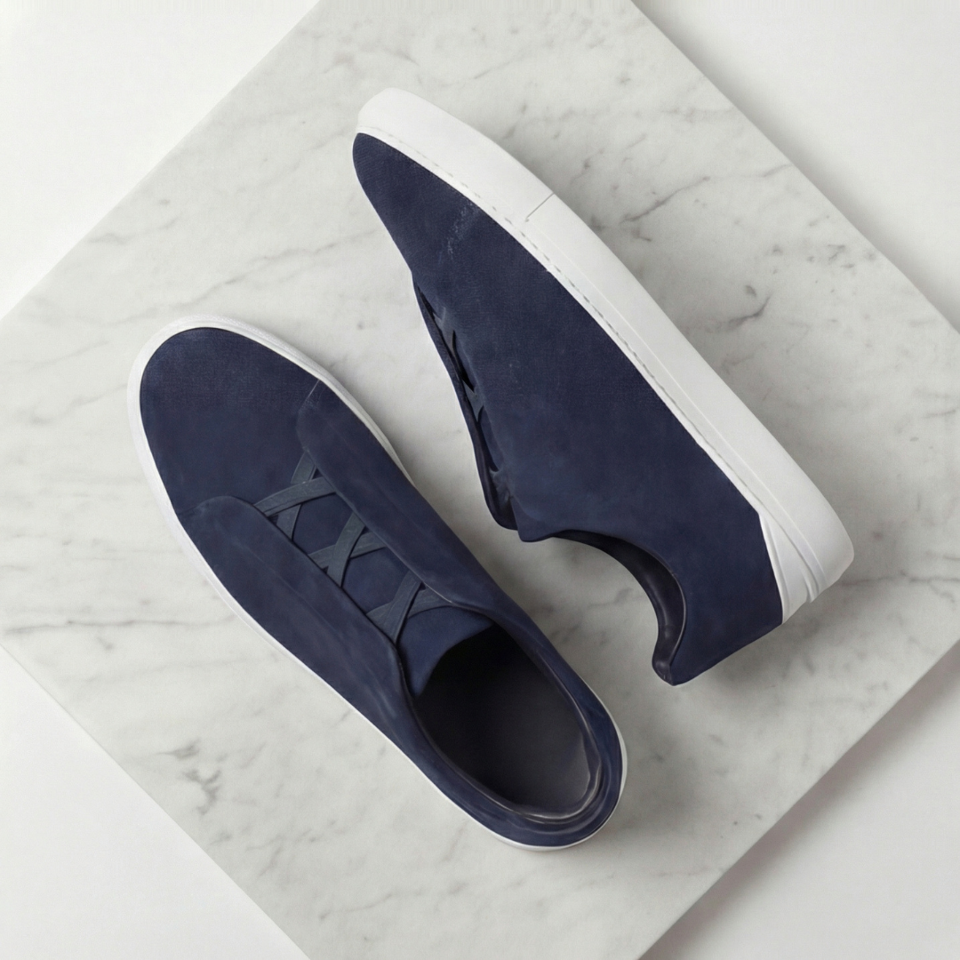 Herren Veloursleder Sneaker