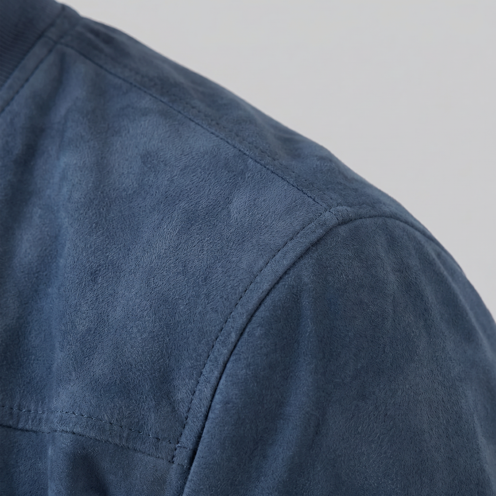 Herren Bomberjacke Mit Wildlederoptik