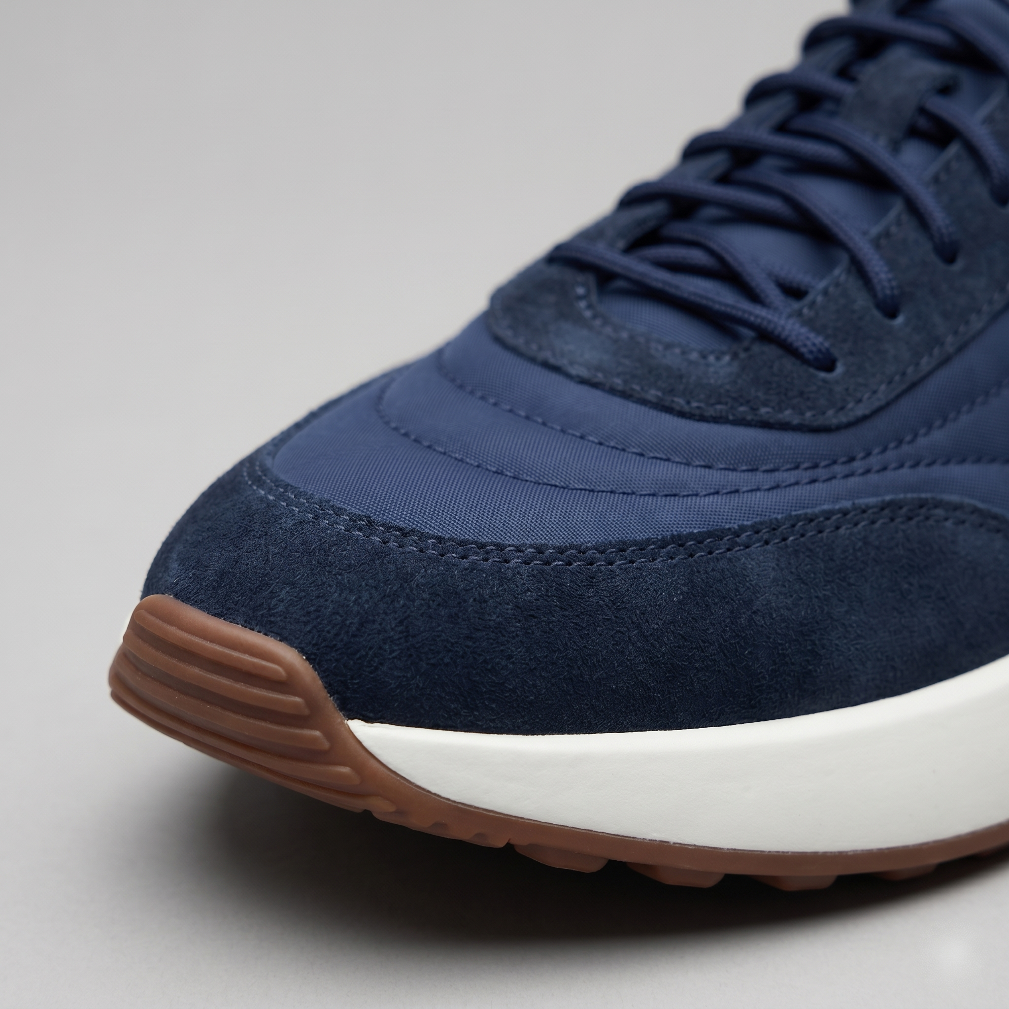 Herren Sneaker Aus Wildleder Und Nylon Mit Panels