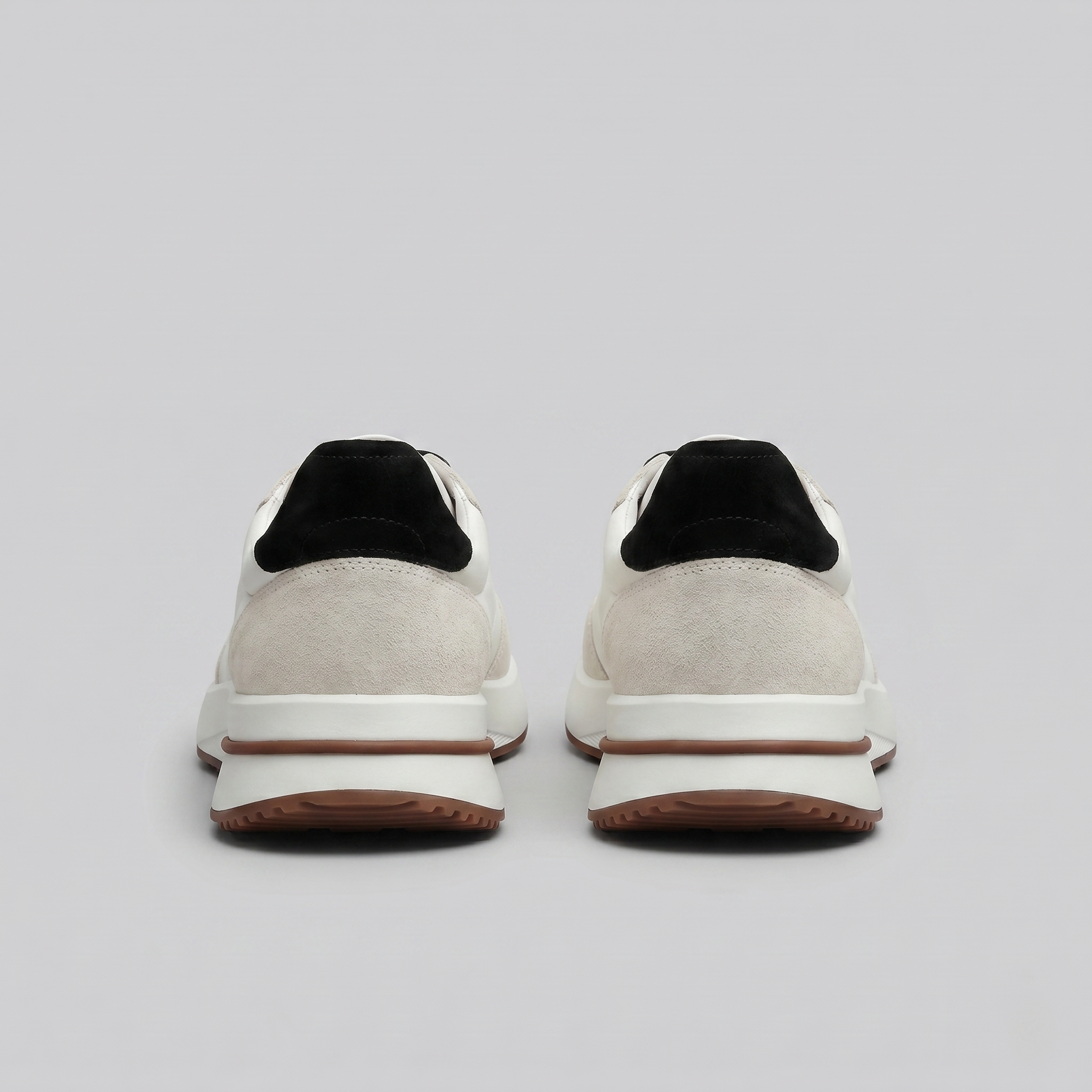 Herren Sneaker Aus Wildleder Und Nylon Mit Panels