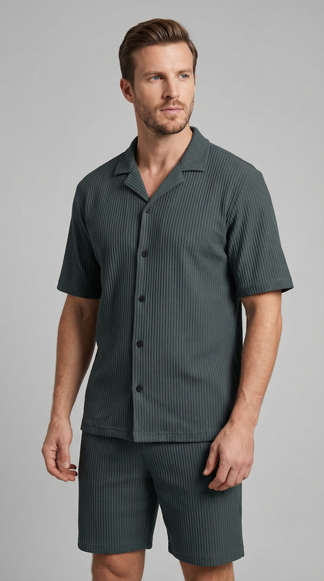 Herren Sommer Co-Ord-Set