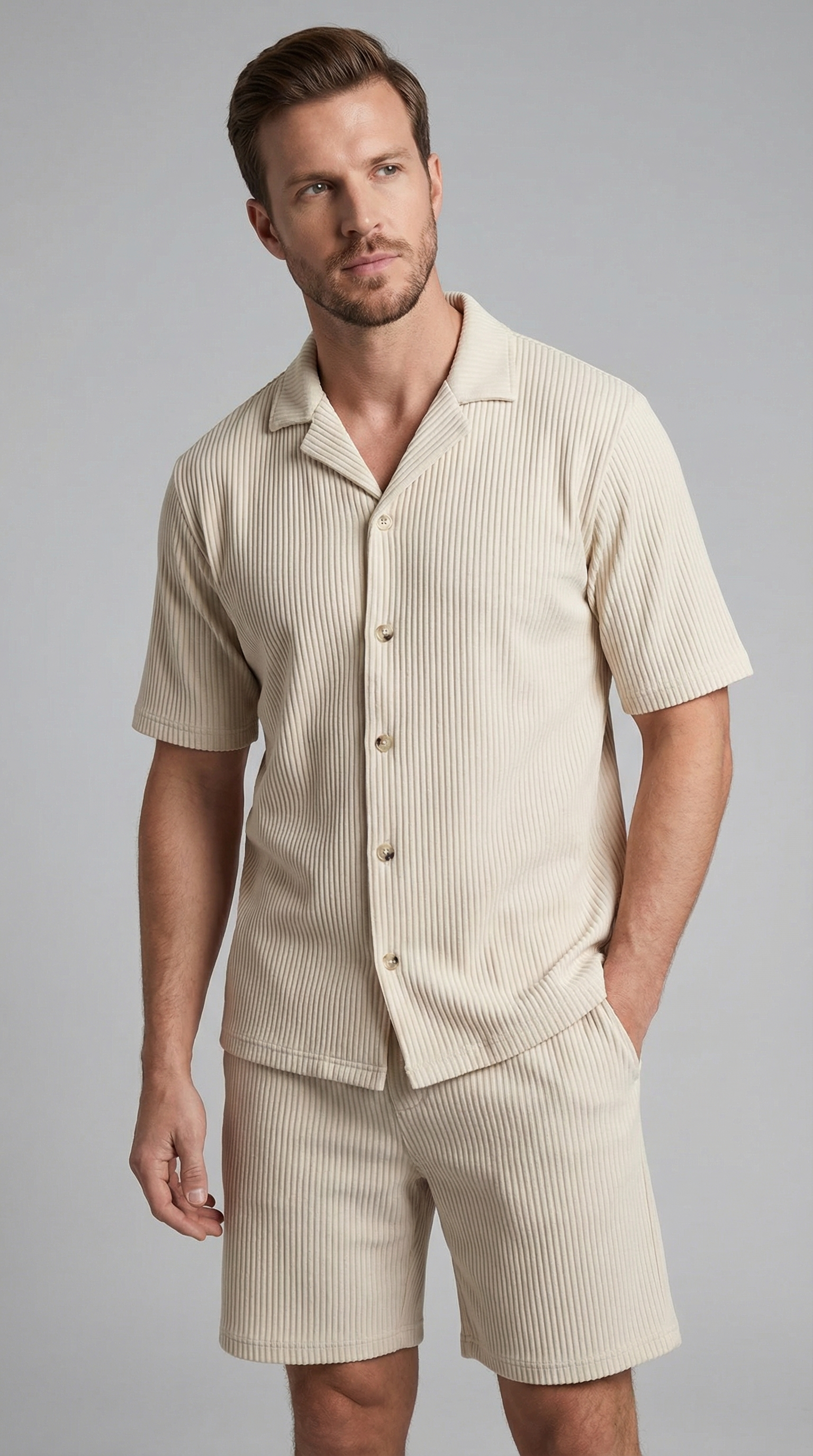 Herren Sommer Co-Ord-Set