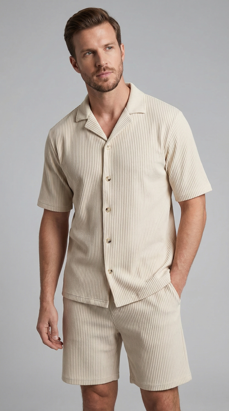 Herren Sommer Co-Ord-Set