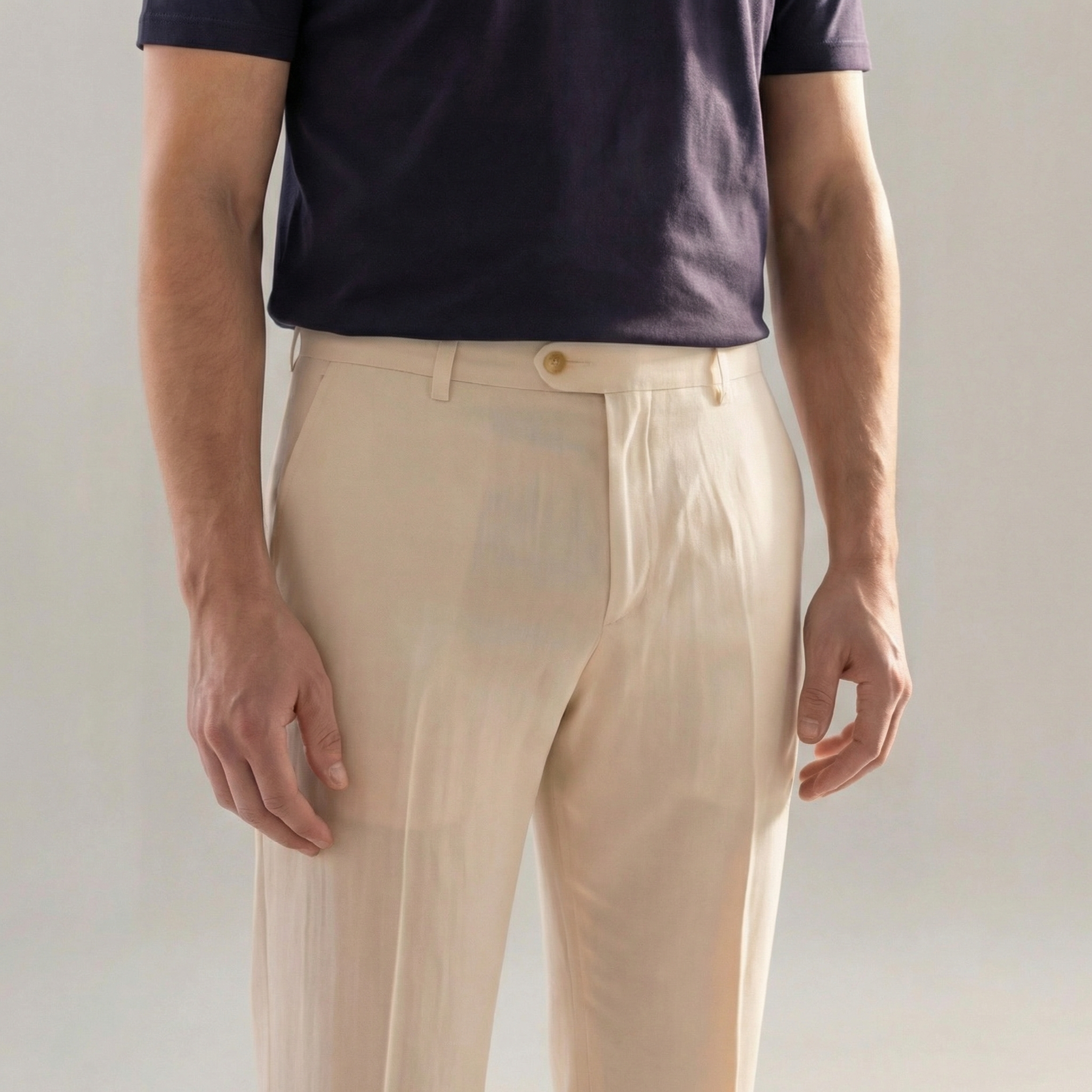Herren Leinen Sommerhosen