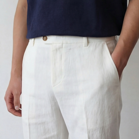 Herren Leinen Sommerhosen