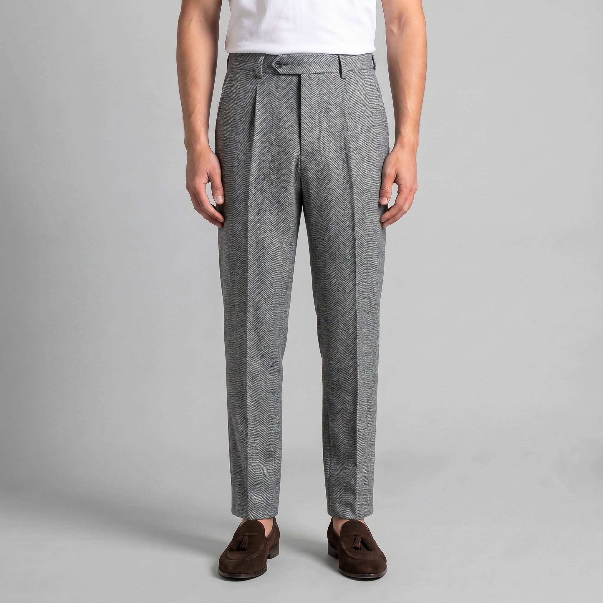 Herren Maßgeschneiderte Knöchellang Hose