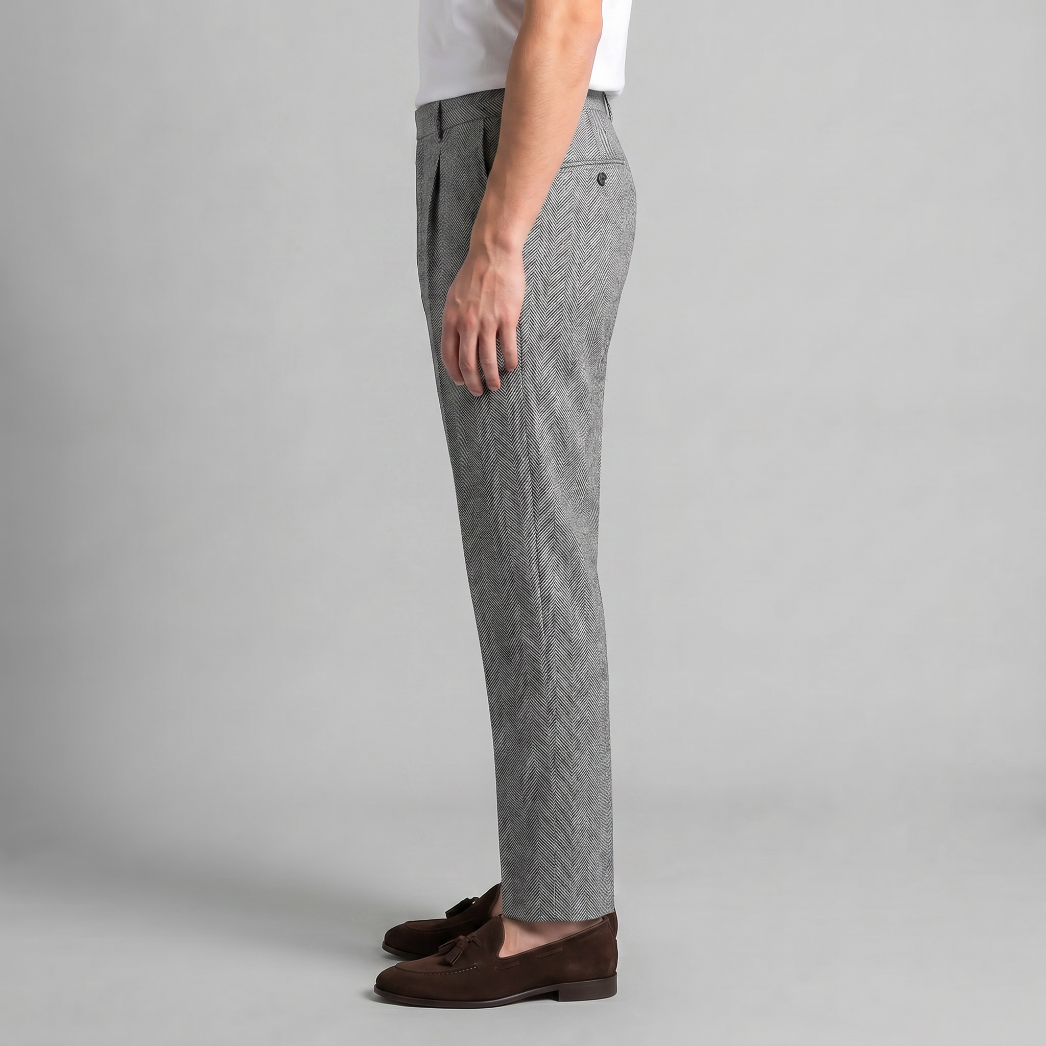 Herren Maßgeschneiderte Knöchellang Hose