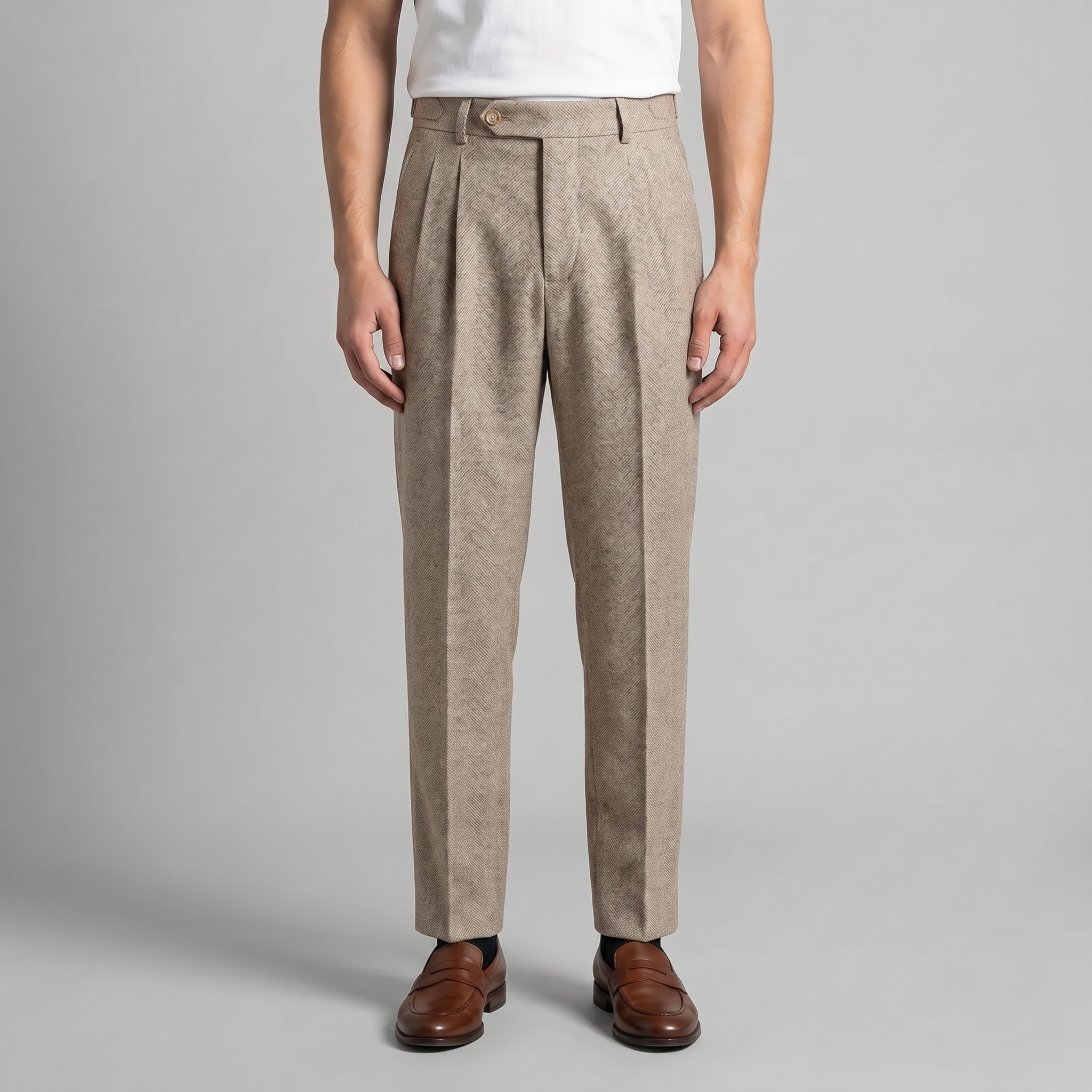 Herren Maßgeschneiderte Knöchellang Hose