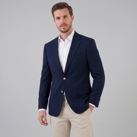 Herren Maßgeschneiderter Grauer Blazerjacke Für Formelle Anlässe