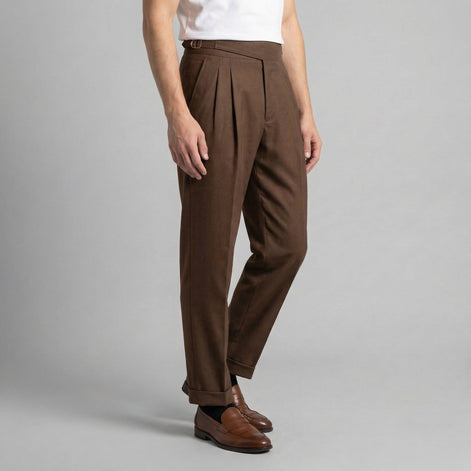 Herren Maßgeschneiderte Faltenhose