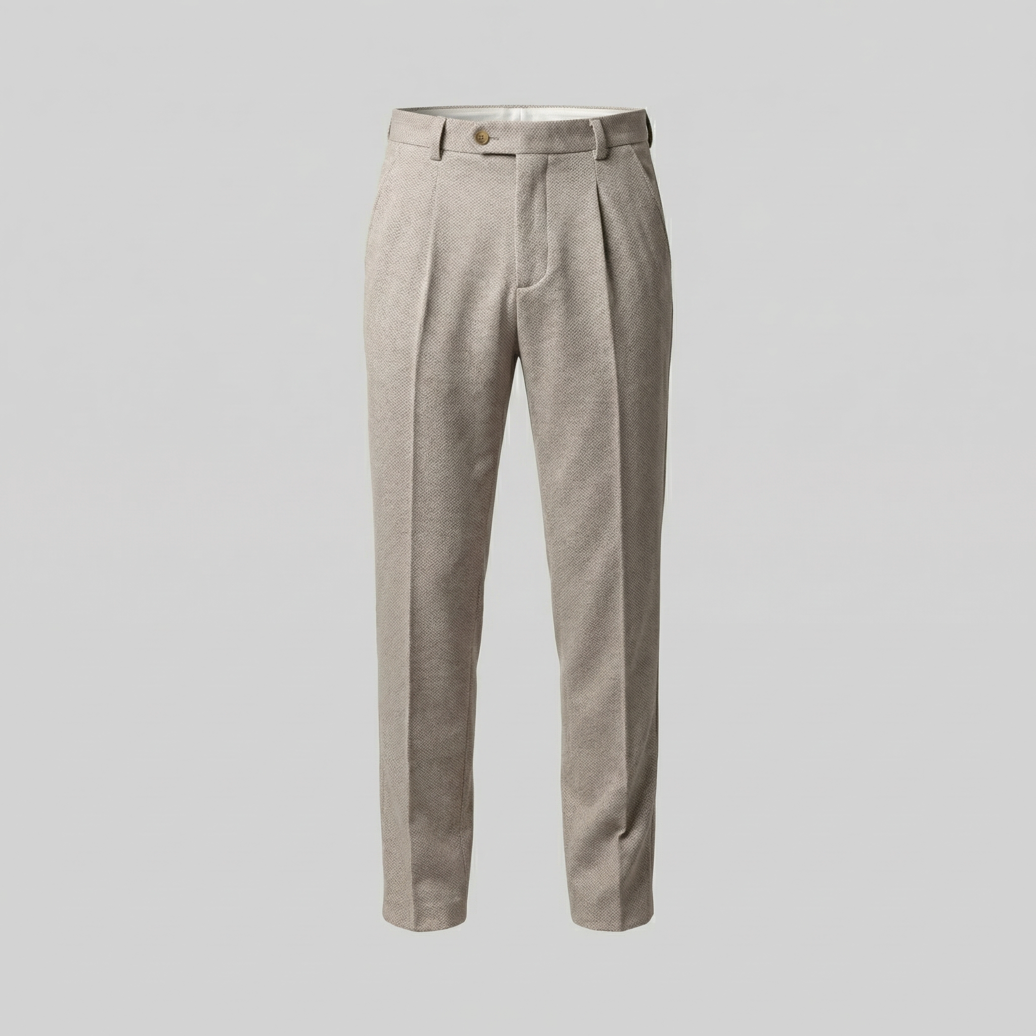 Klassische Herrenhose mit schmal zulaufendem Bein