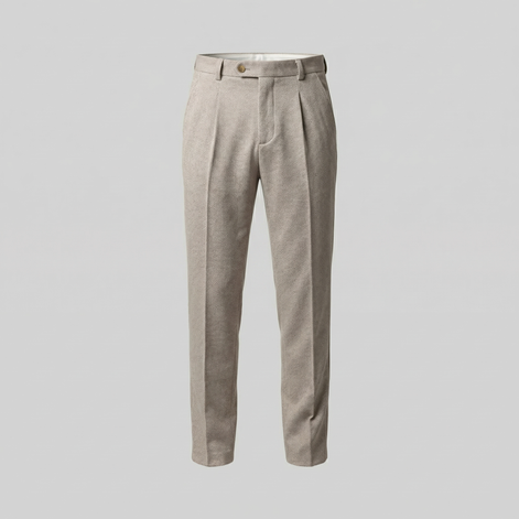 Klassische Herrenhose mit schmal zulaufendem Bein