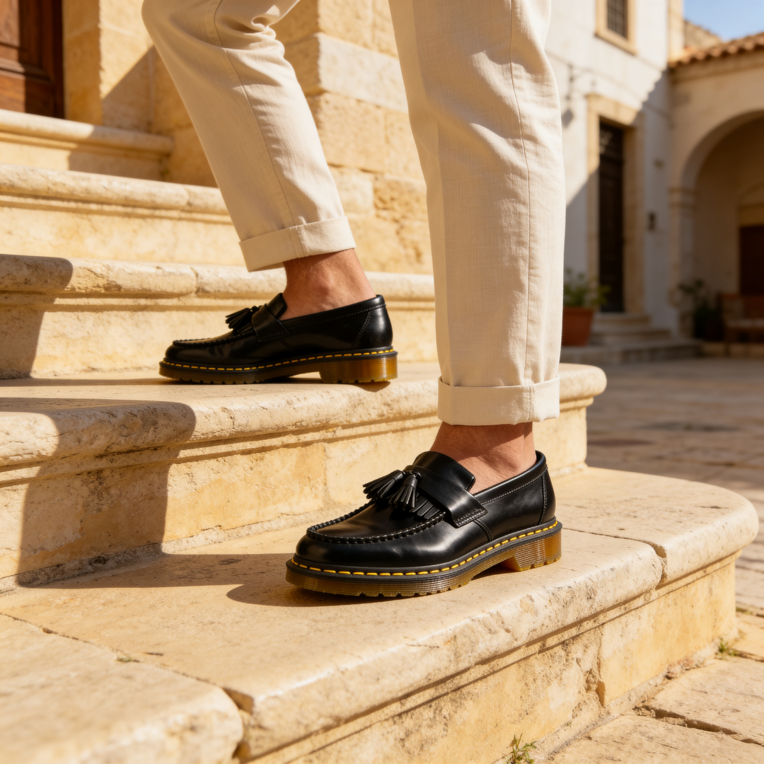 Herren Quasten-Loafer
