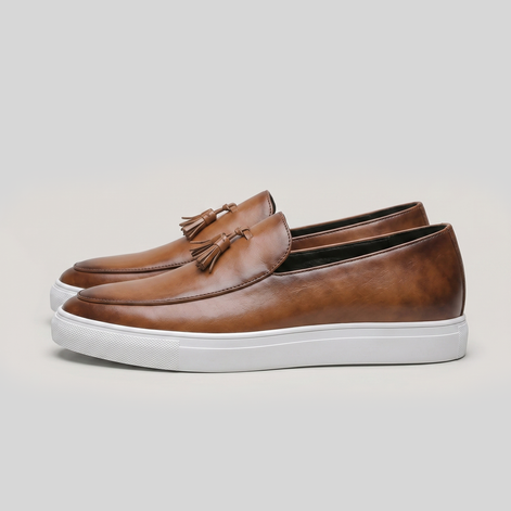 Herren Loafer Mit Quasten Für Smart Casual