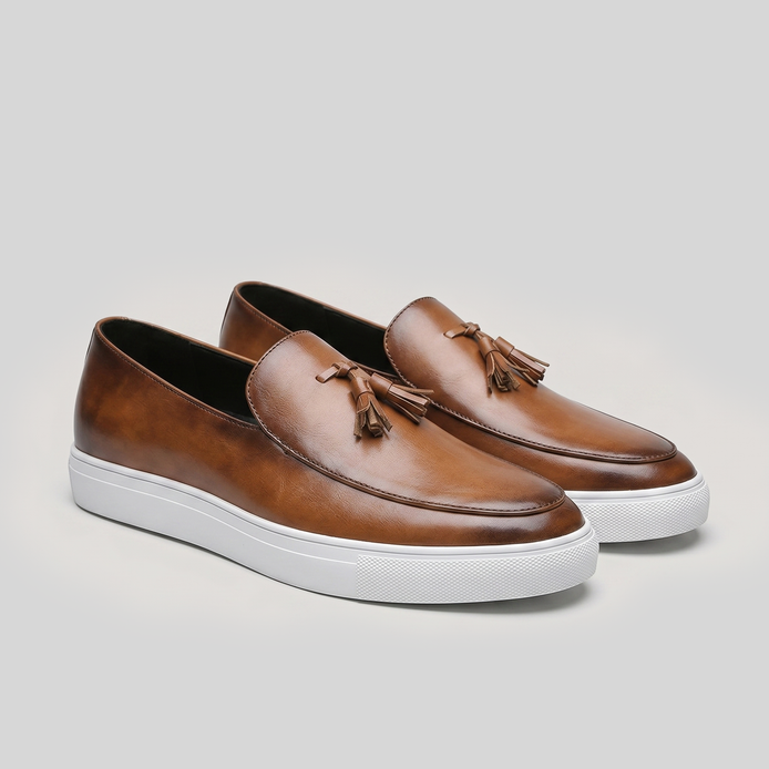 Herren Loafer Mit Quasten Für Smart Casual