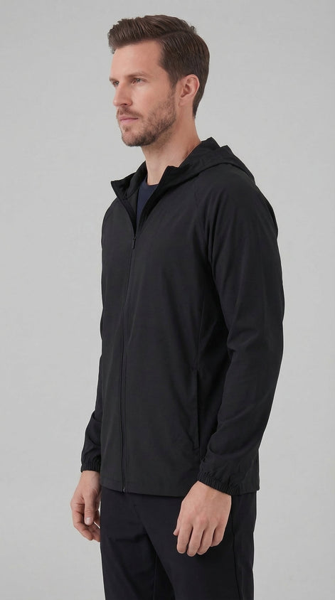 Herren Tech Fleece Kapuzenjacke
