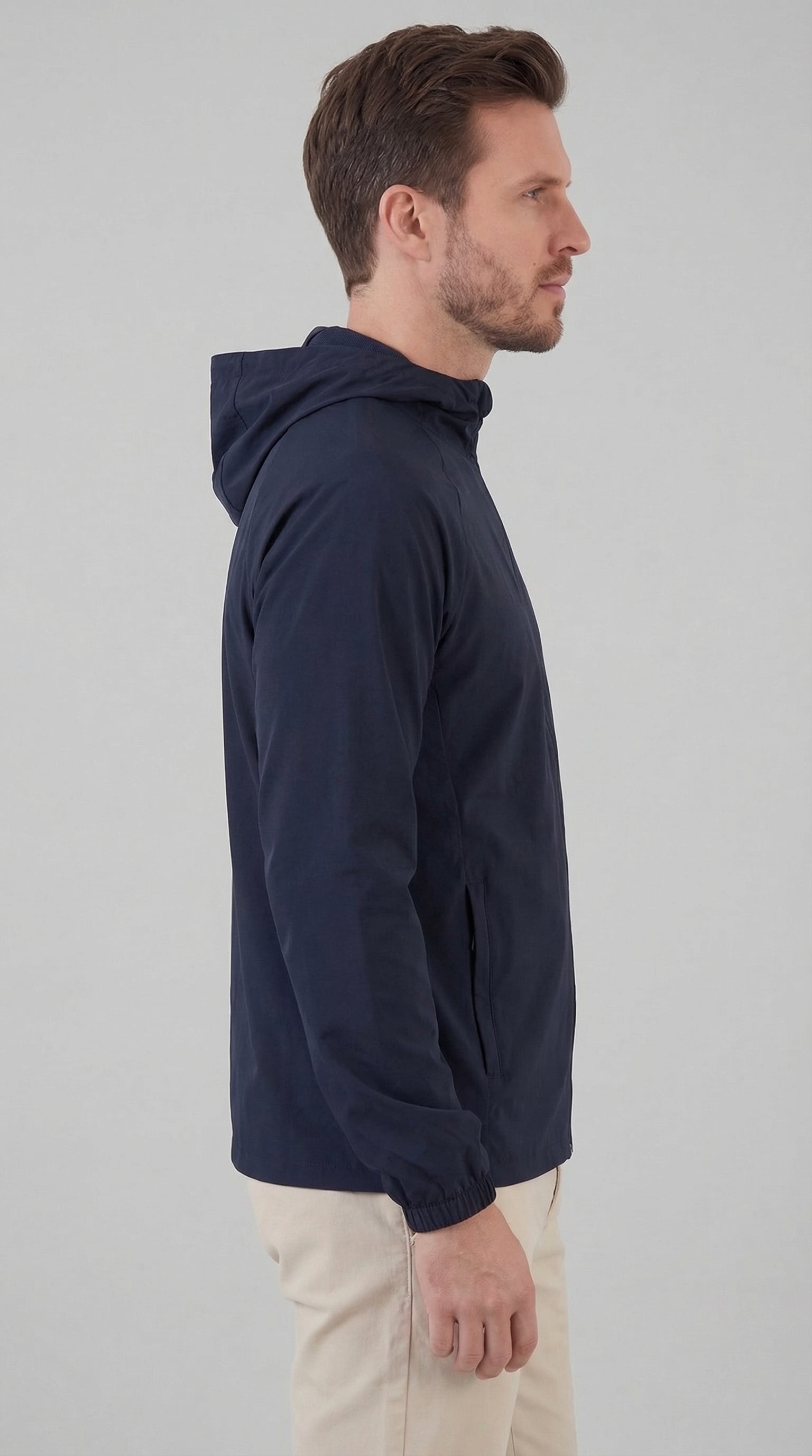 Herren Tech Fleece Kapuzenjacke