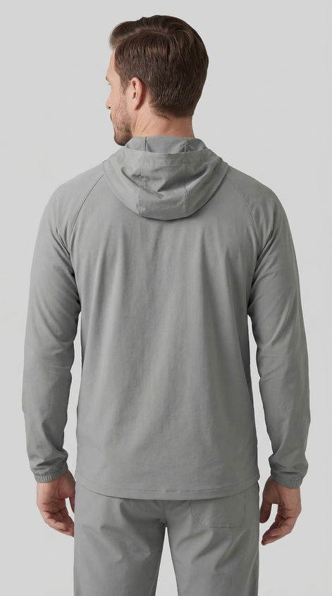 Herren Tech Fleece Kapuzenjacke