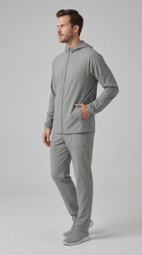 Herren Tech Fleece Kapuzenjacke