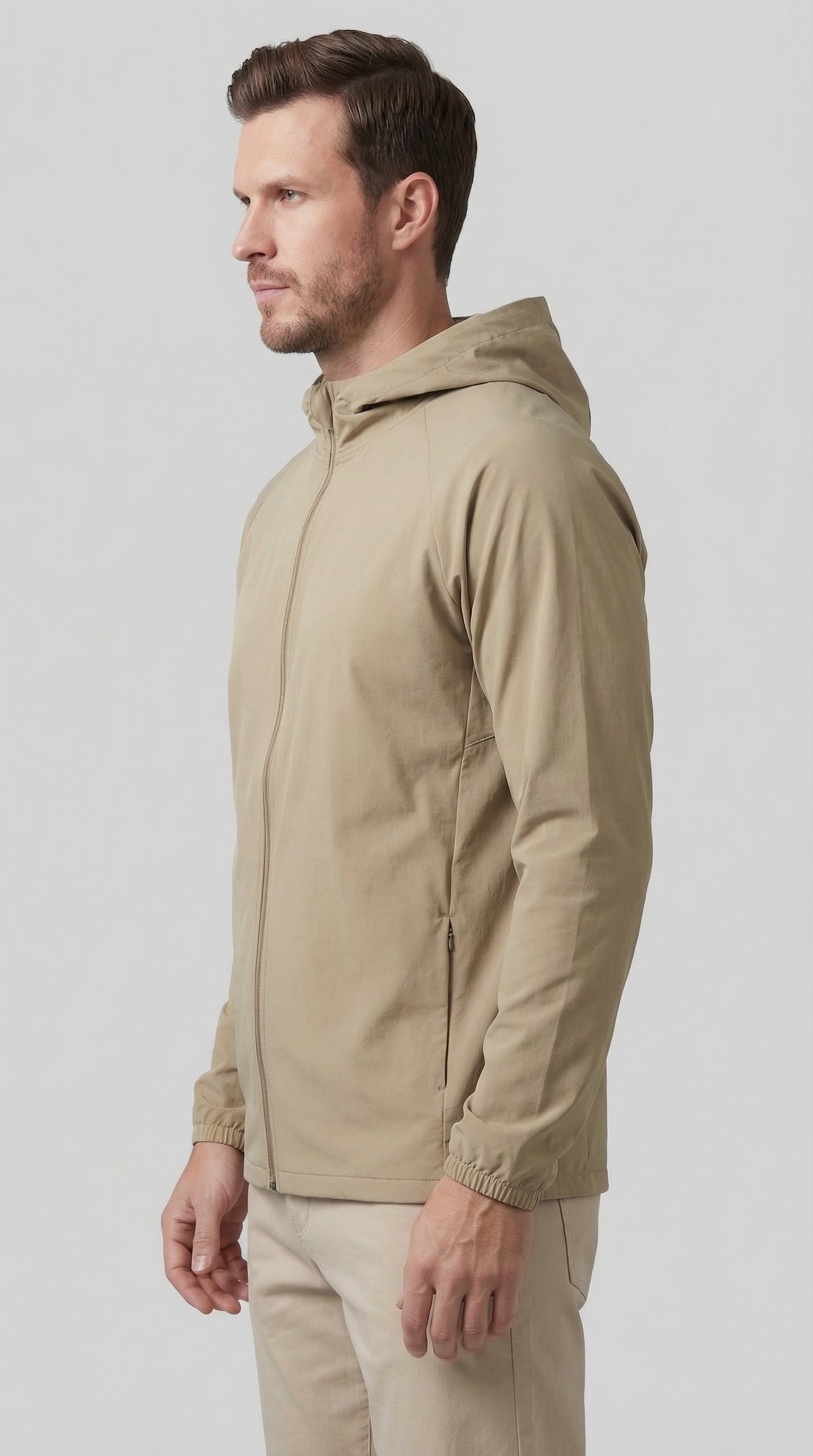Herren Tech Fleece Kapuzenjacke