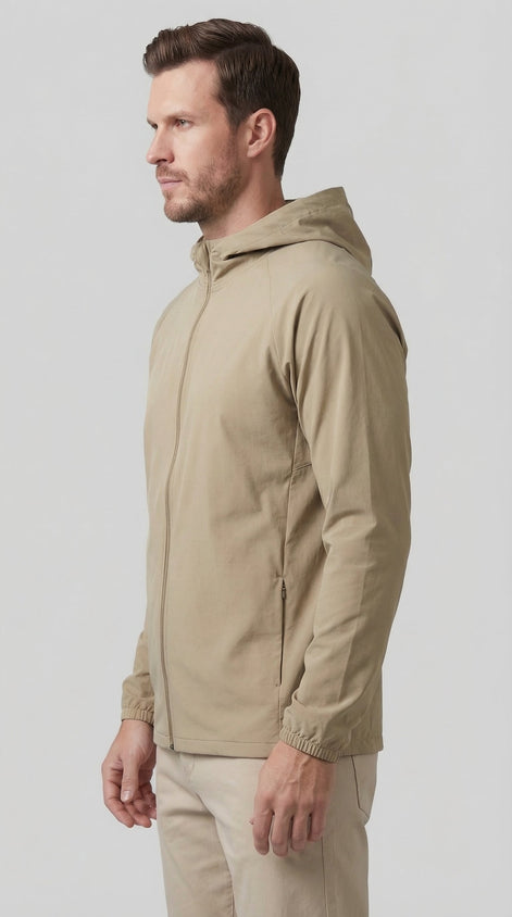 Herren Tech Fleece Kapuzenjacke