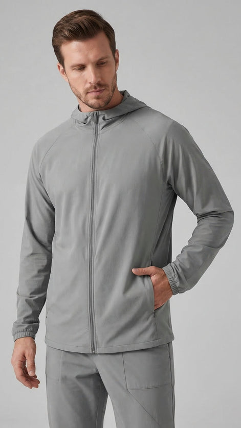 Herren Tech Fleece Kapuzenjacke