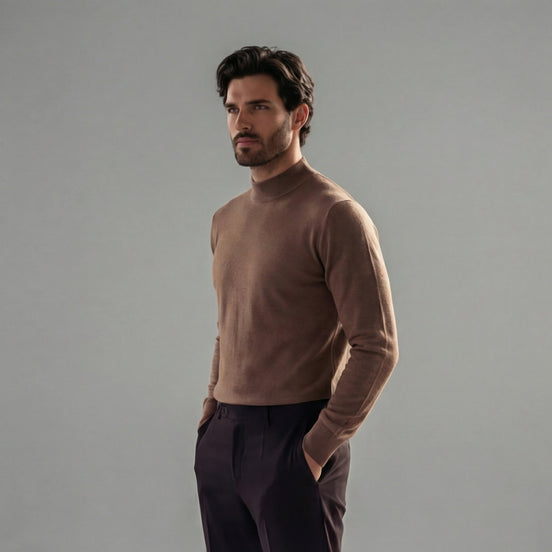 Herren Rollkragenpullover