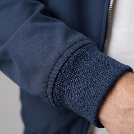 Herren Jacke Im Urbanen Stil Mit Reißverschlussdetails