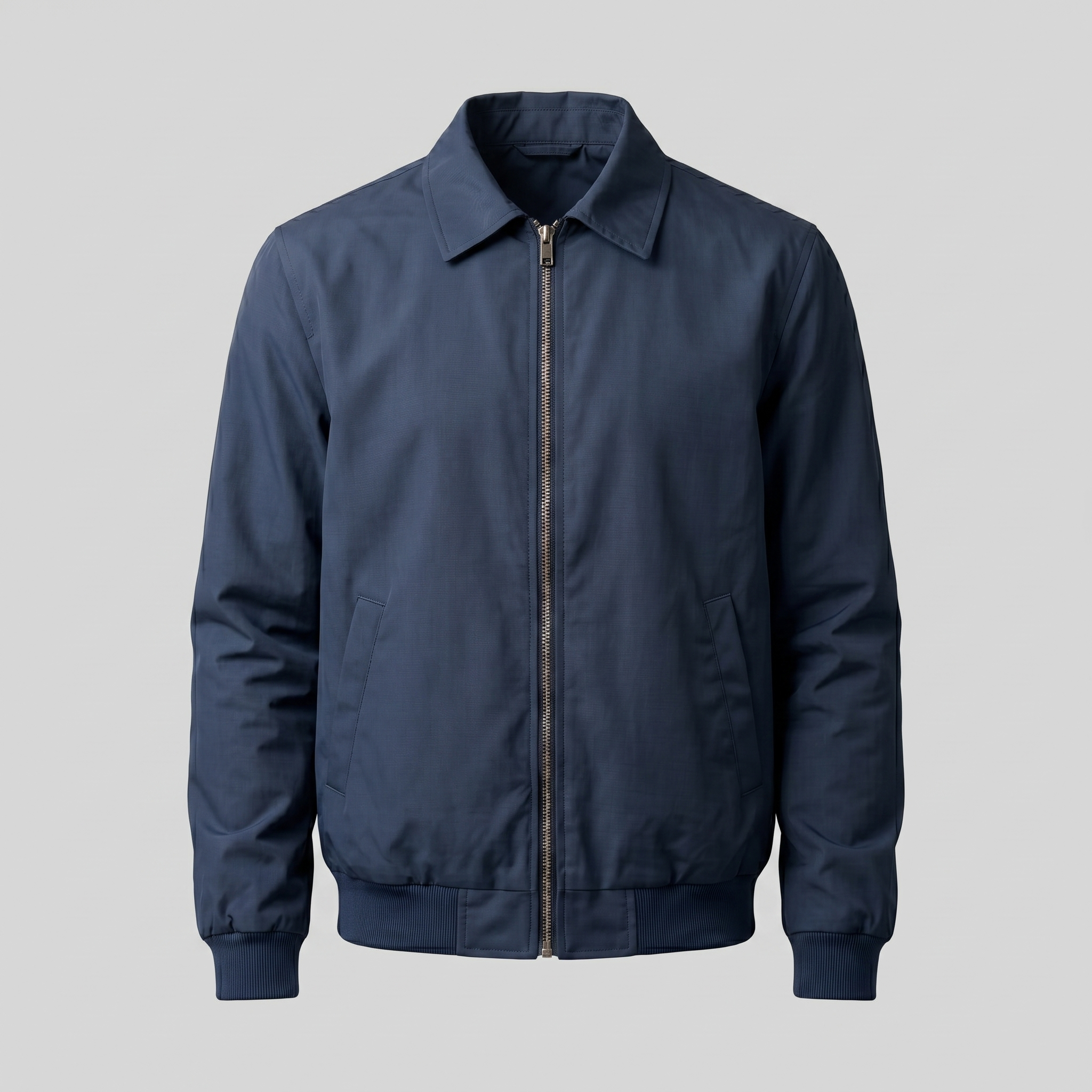 Herren Jacke Im Urbanen Stil Mit Reißverschlussdetails
