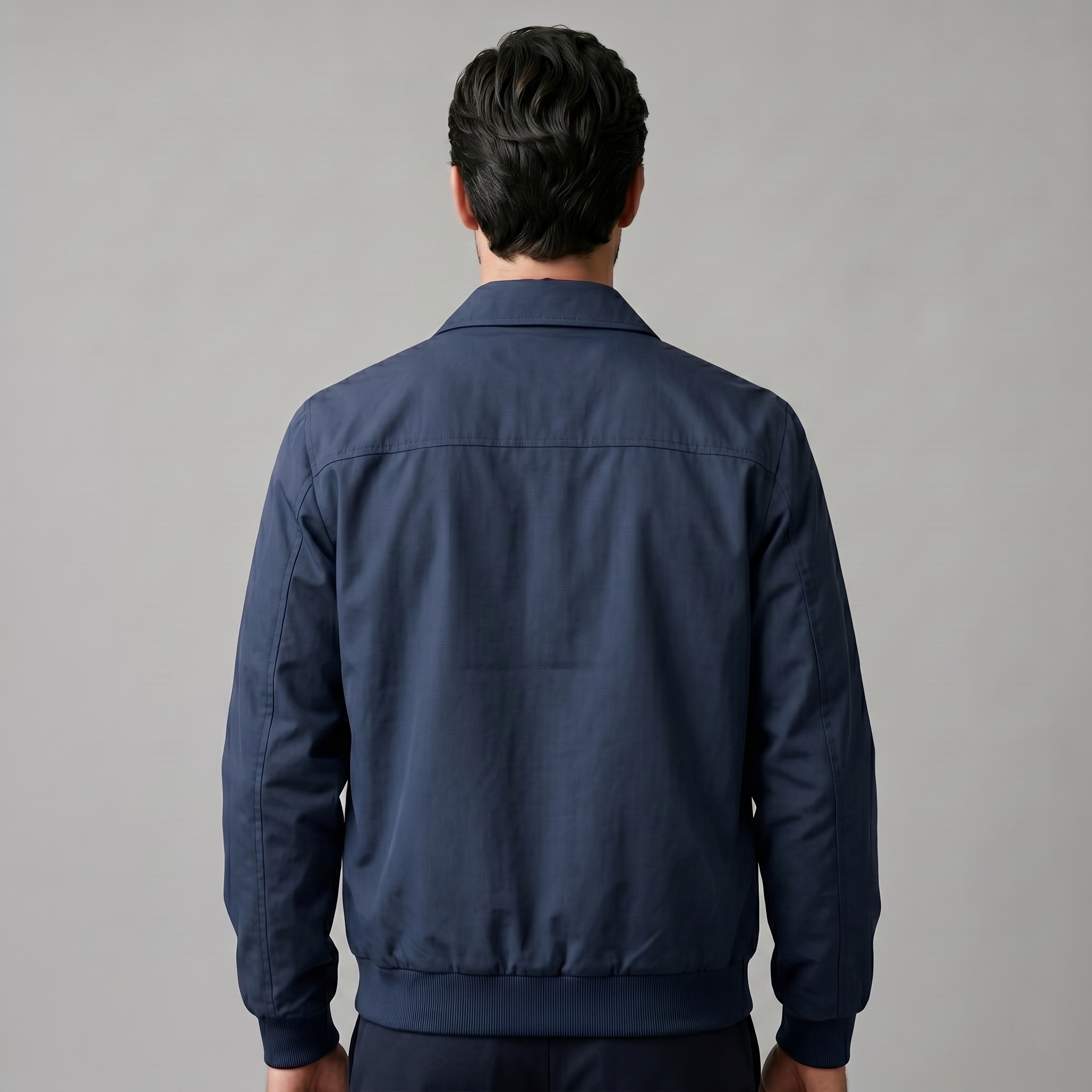 Herren Jacke Im Urbanen Stil Mit Reißverschlussdetails