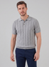 Herren Vertikal Gestreiftes Strickpolo