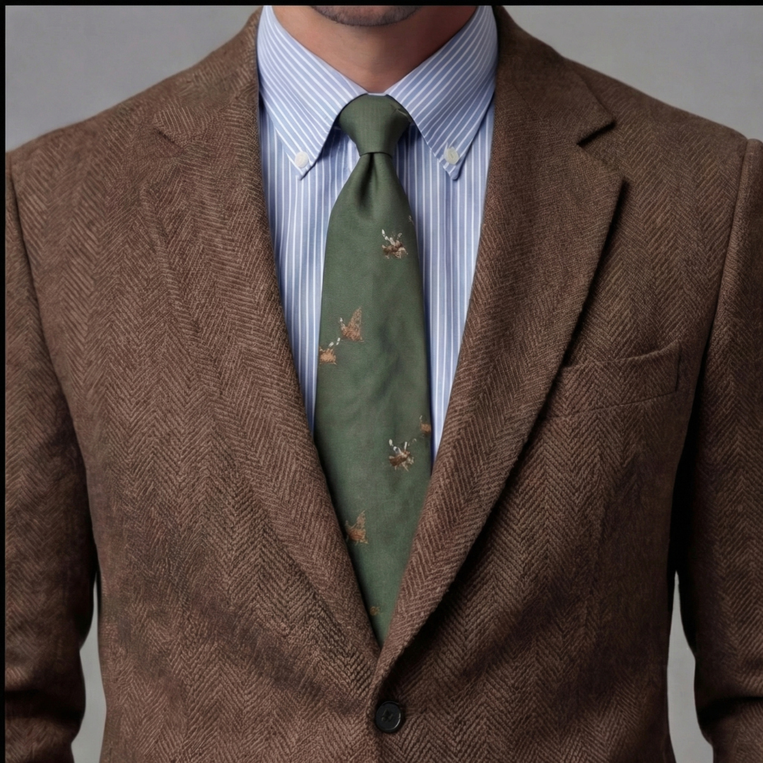 Herren Vintage Blazer Jacke
