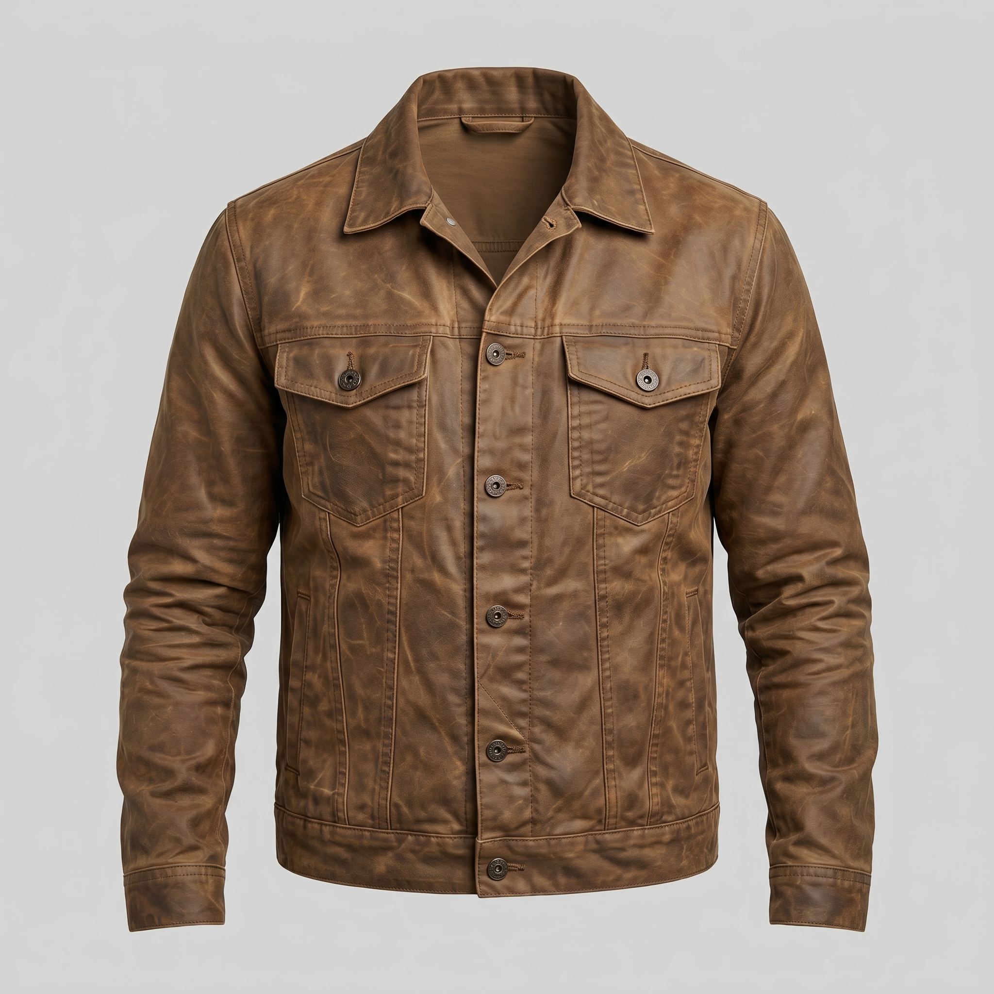 Herren Vintage Mehrtaschen Arbeitsjacke