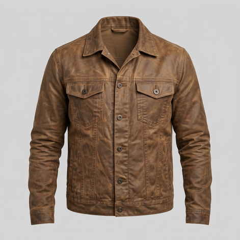Herren Vintage Mehrtaschen Arbeitsjacke